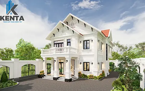 Kiến trúc biệt thự - không gian xanh